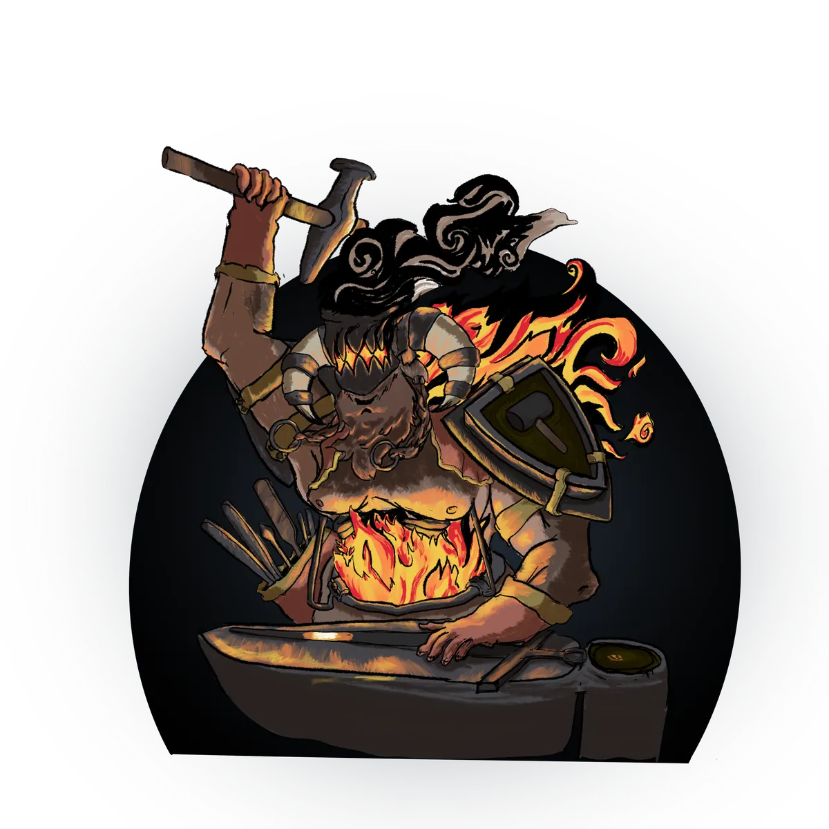 Moroes, God of the Forge